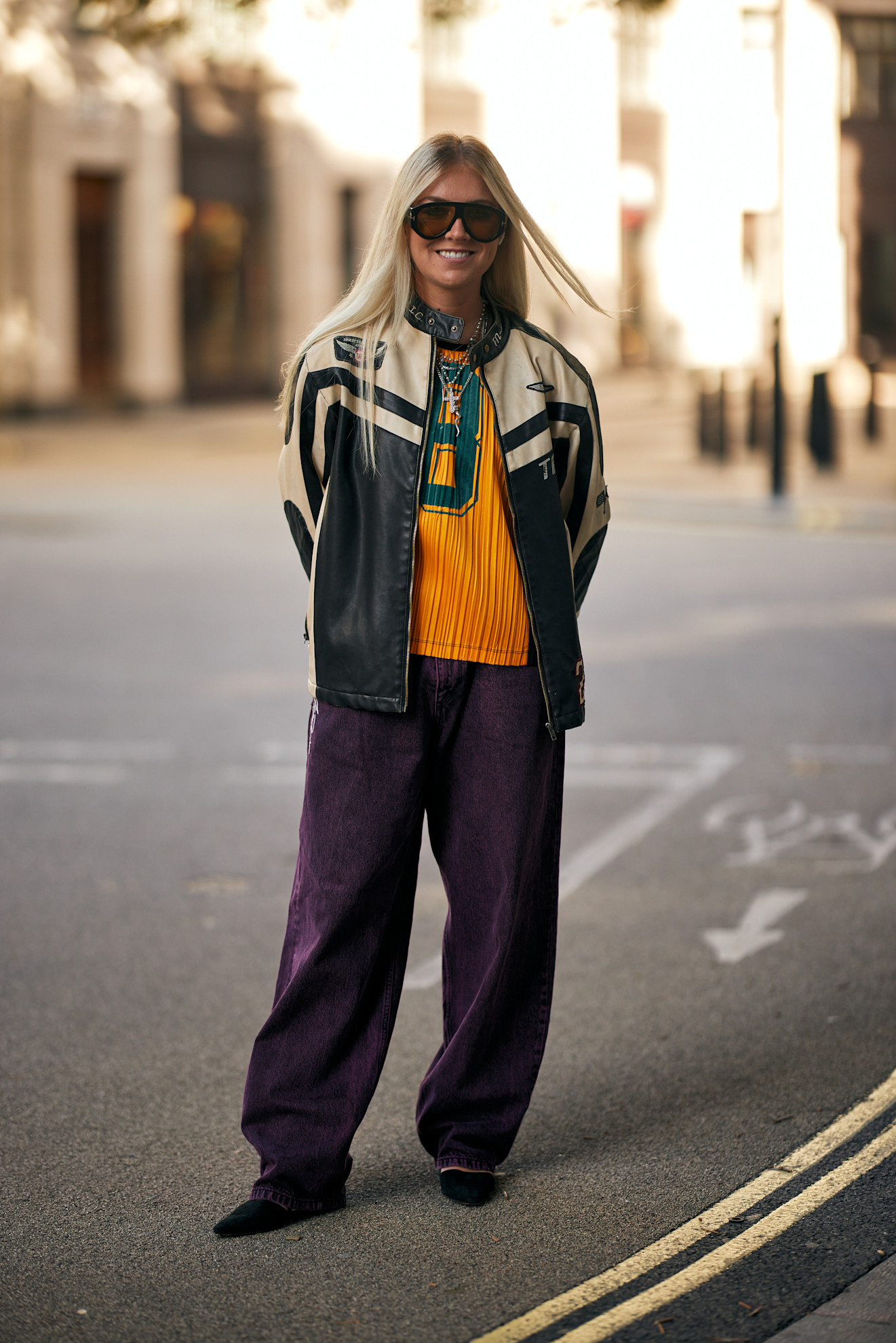 motor jacket trend streetstyle Fashion week