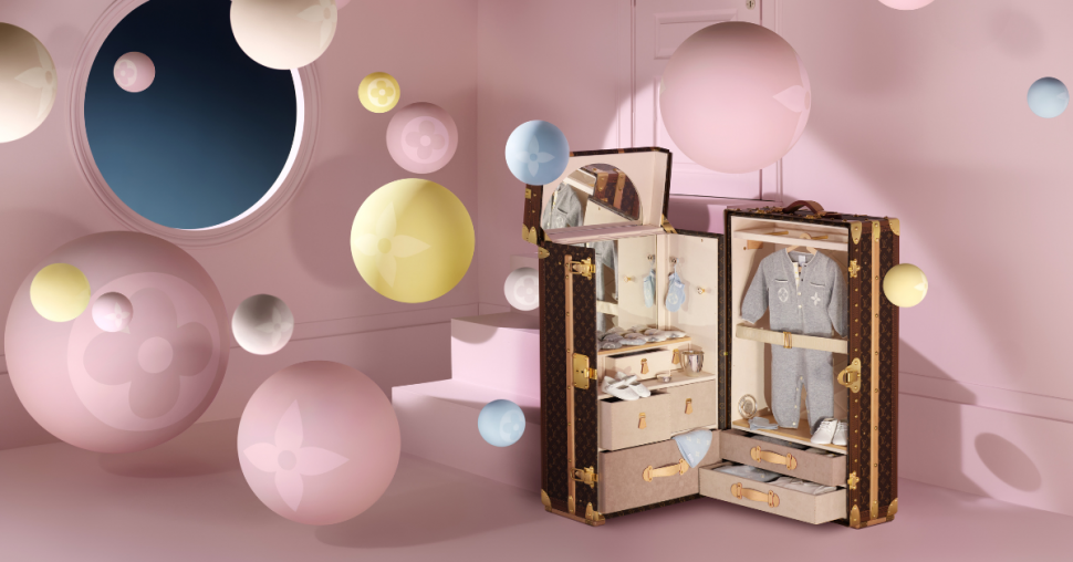 Louis Vuitton komt met collectie voor modieuze baby’s