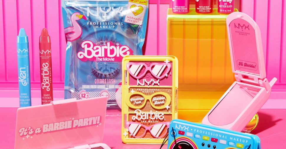 NYX brengt een Barbie make-upcollectie uit die onze kinderdromen waarmaakt