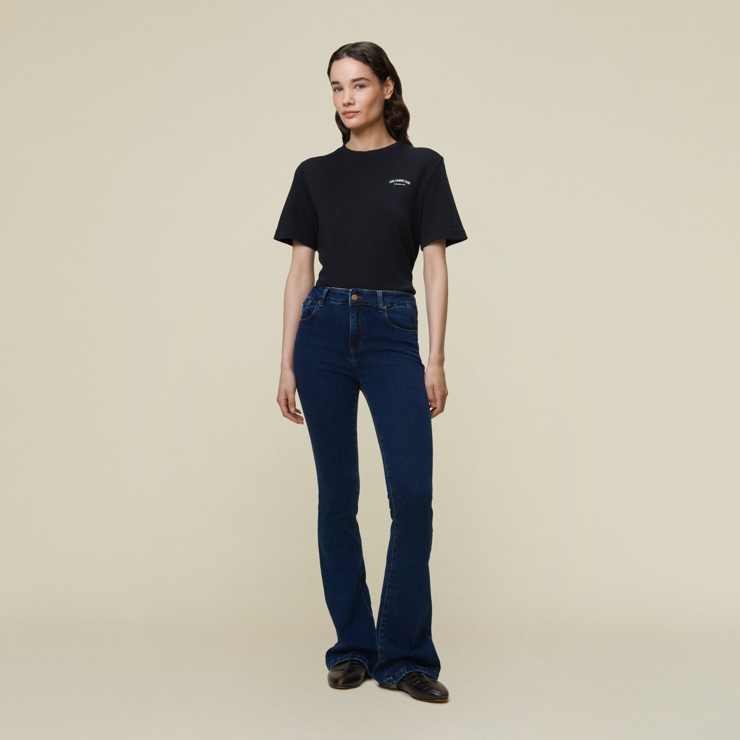 Lois jeans flare modellen flatterend