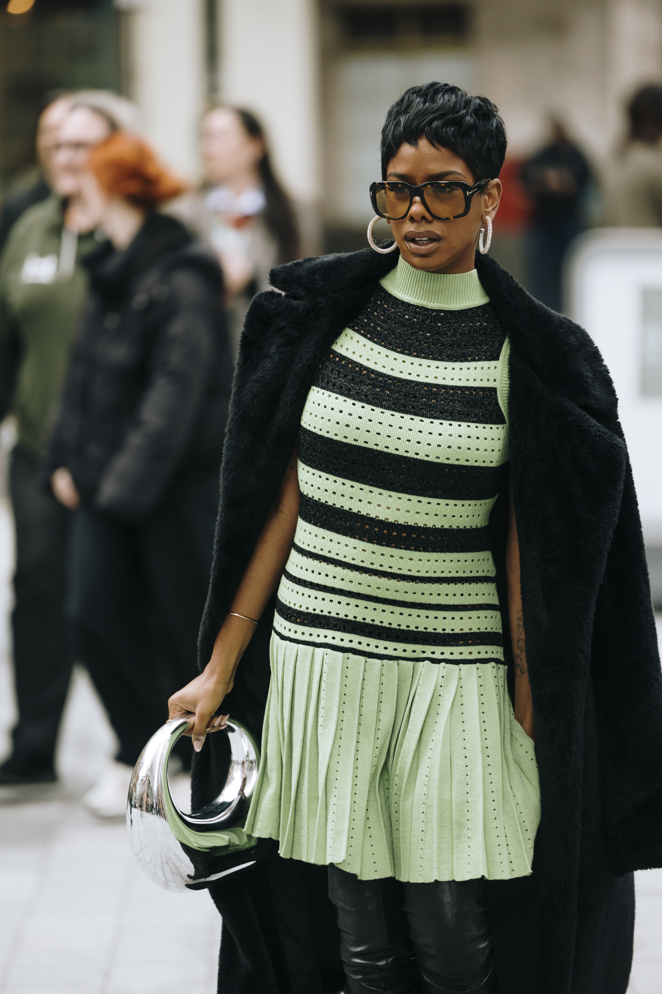 London fashion week streetstyle trends zonnebrillen