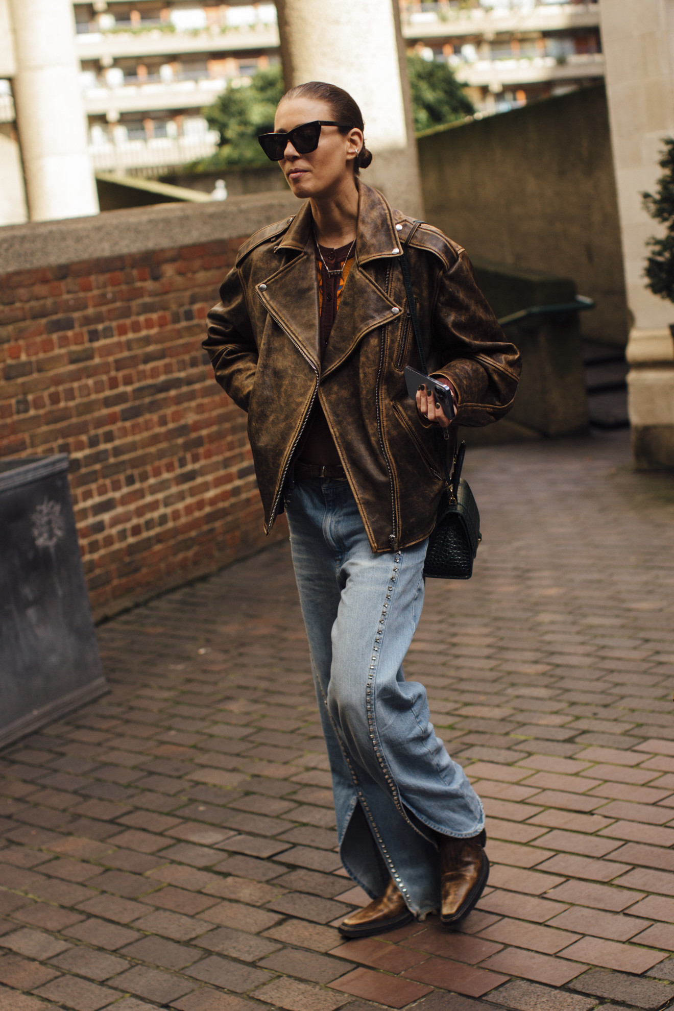 Londen fashion week Streetstyle fw24