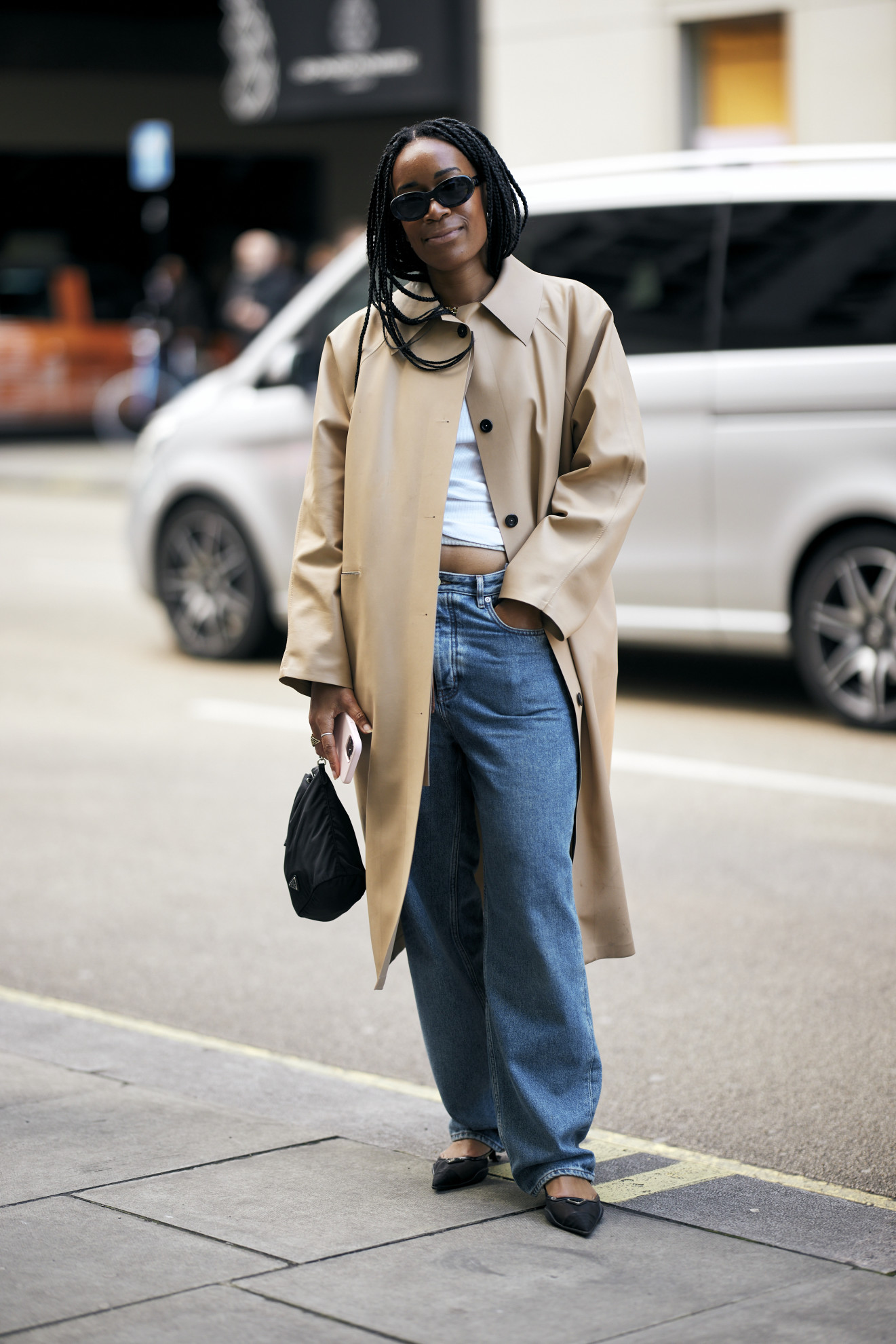 Streetstyle trends baggy jeans look