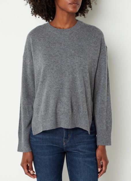 Fijngebreide pullover van kasjmier, Benetton, De Bijenkorf, €189,-