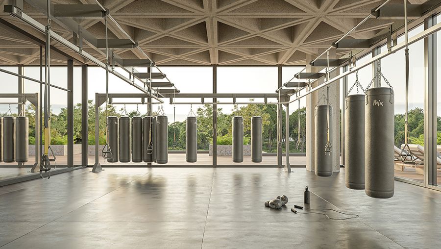 Bij boutique fitness Mix in Brussel is sporten pure luxe