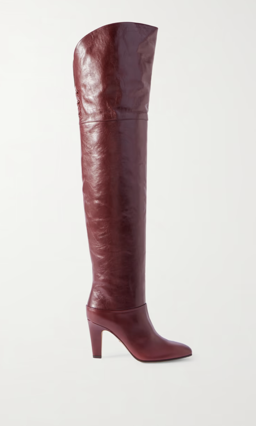 Eve leather over-the-knee boots