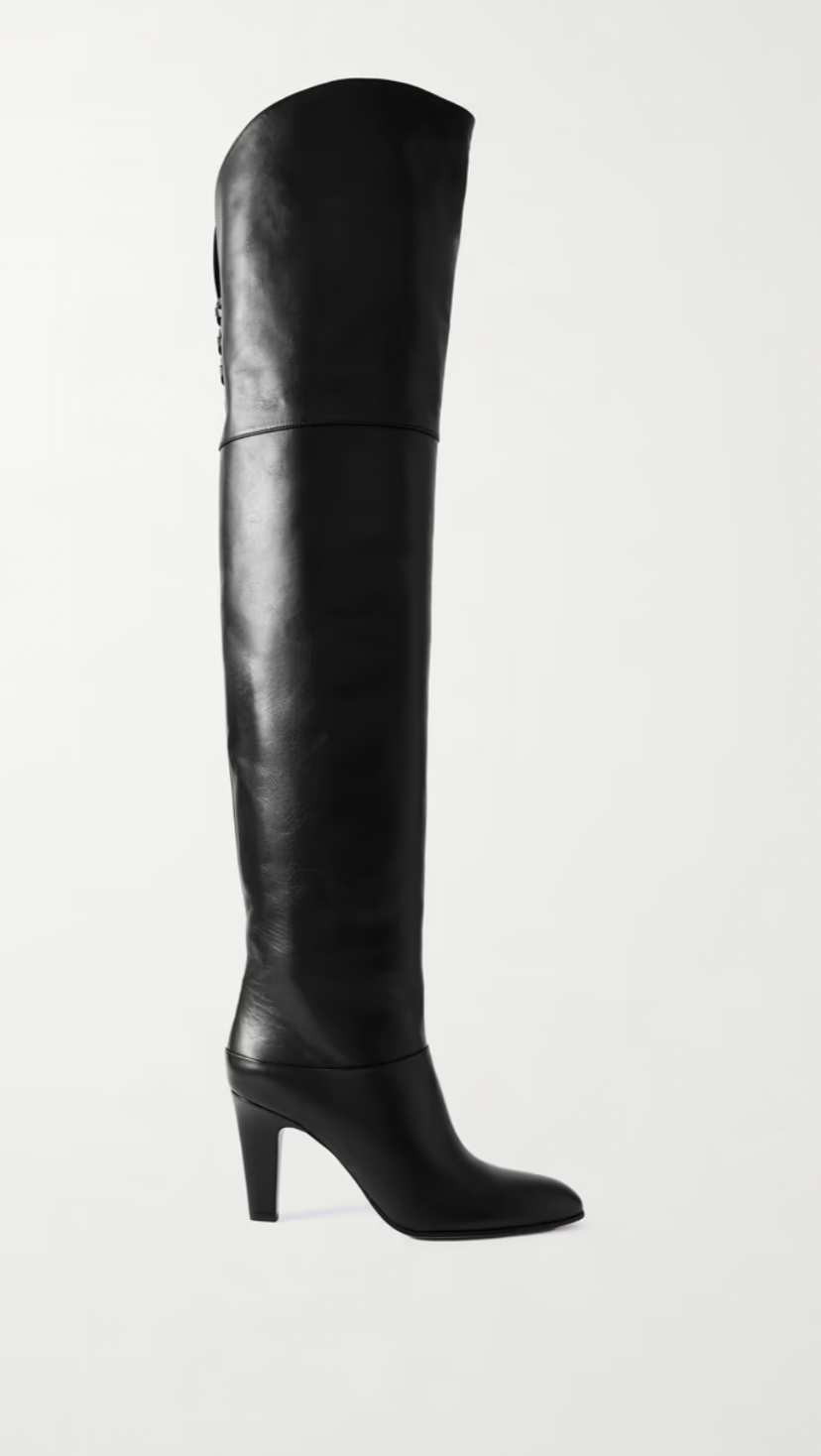 Eve leather over-the-knee boots