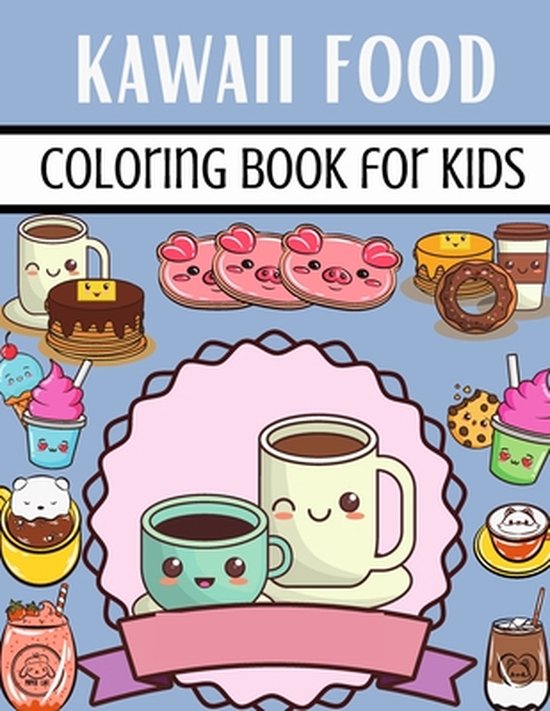 Kawaii Food kleurboek