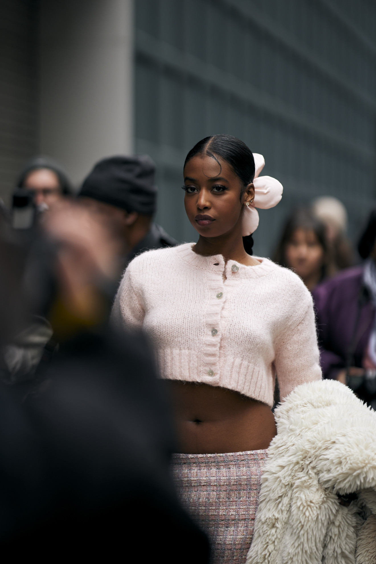 flower scrunchie Sandy Liang