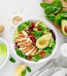 15 recepten voor voedzame salades met kip