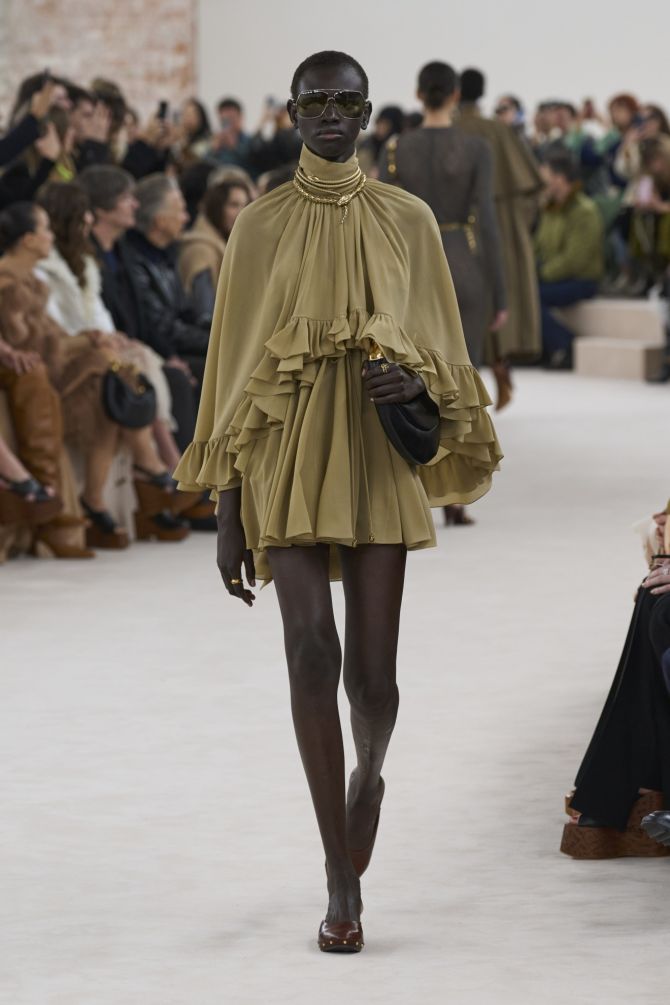 Chloé FW24 boho jurk