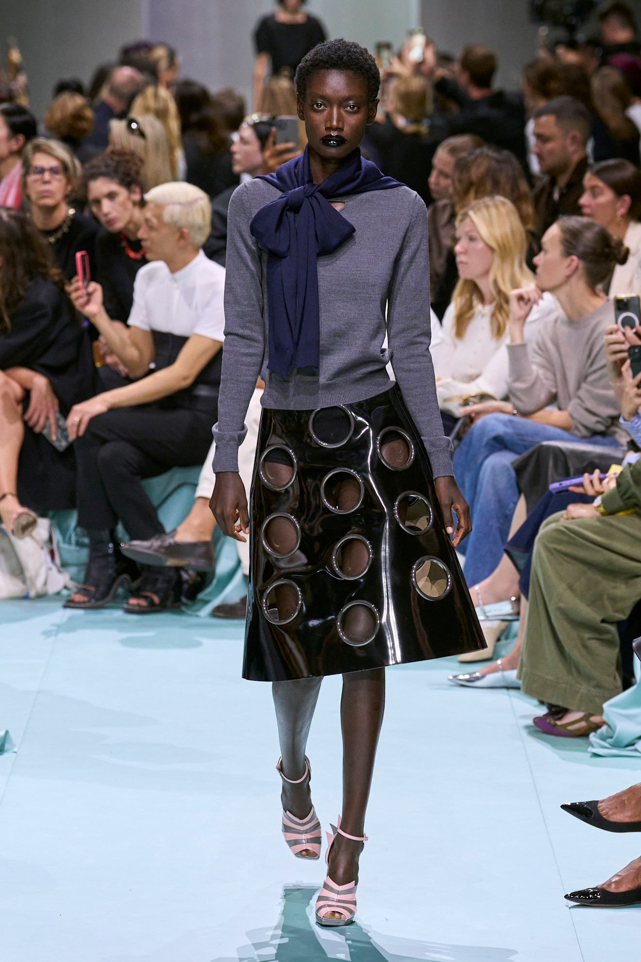 Prada SS25 runway catwalk