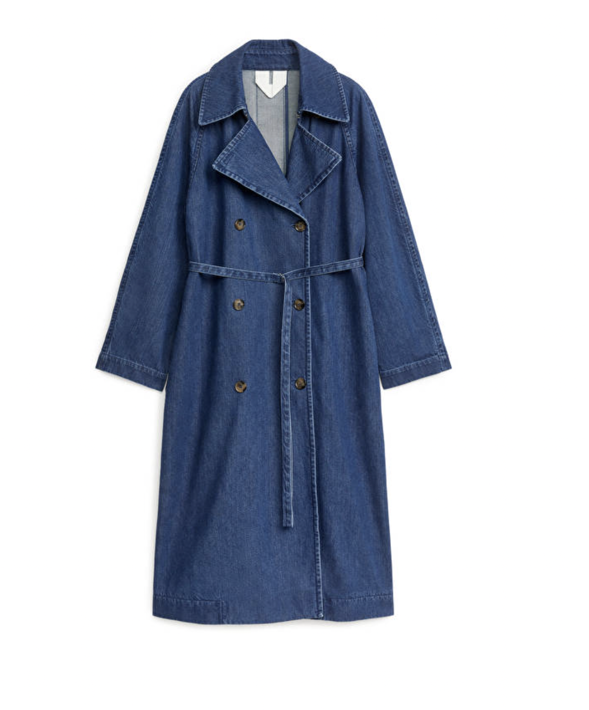 Denim trenchcoat