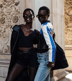 De grootste streetstyle trend gespot op London Fashion Week? Sportieve vestjes!