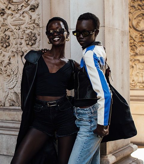 De grootste streetstyle trend gespot op London Fashion Week? Sportieve vestjes!