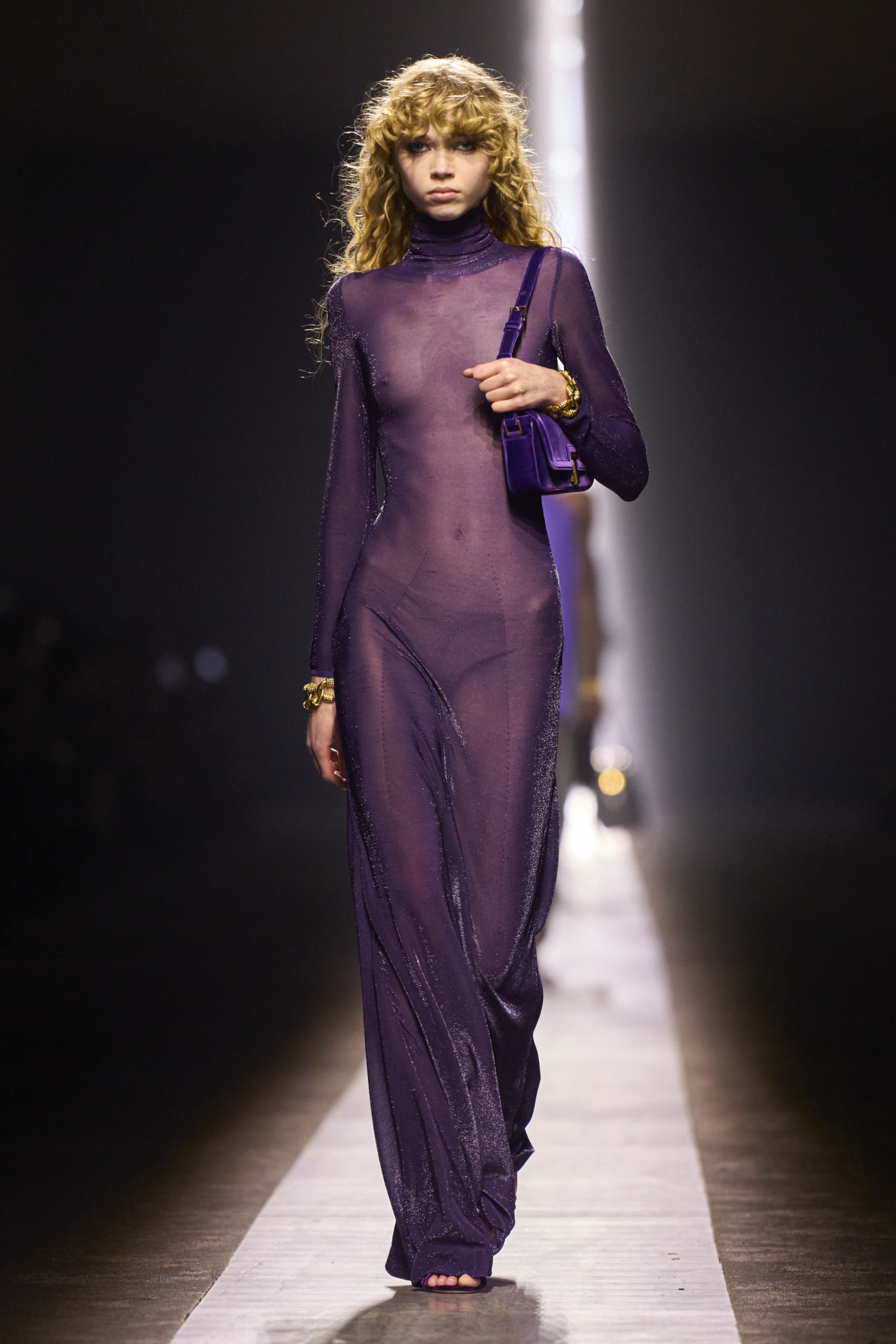 plum paars aubergine kleur winter catwalks